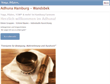 Tablet Screenshot of adhuna.de